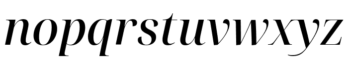 Noto Serif Display Medium Italic Font LOWERCASE