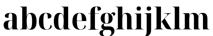 Noto Serif Display SemiCondensed Bold Font LOWERCASE