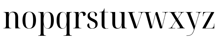 Noto Serif Display SemiCondensed Font LOWERCASE