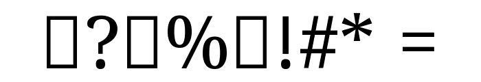 Noto Serif Malayalam Font OTHER CHARS
