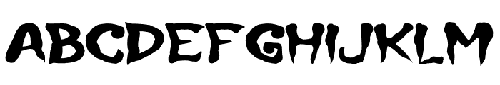 Notorious Font UPPERCASE