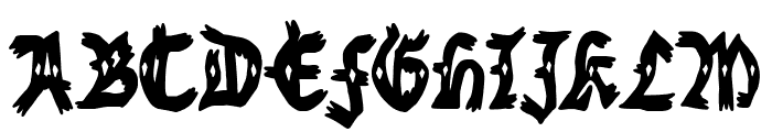 Nottingham Gang Font UPPERCASE