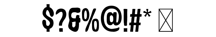 Nottingham Personal Font OTHER CHARS