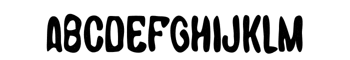 Nottingham Personal Font UPPERCASE