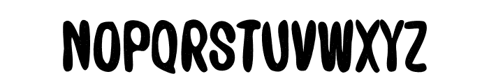Nottingham Personal Font UPPERCASE