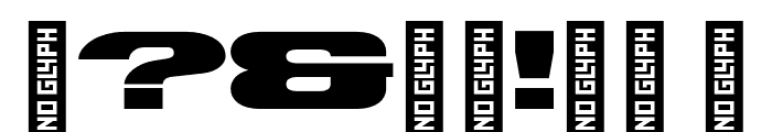 Nouvelle Grotesquerie Regular Font OTHER CHARS