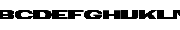 Nouvelle Grotesquerie Regular Font UPPERCASE