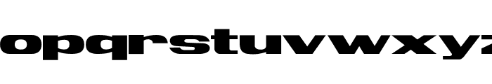 Nouvelle Grotesquerie Regular Font LOWERCASE
