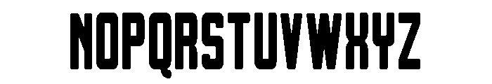 Nova Bomb Bold Condensed Font UPPERCASE