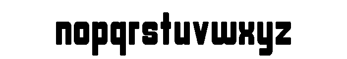 Nova Bomb Bold Condensed Font LOWERCASE