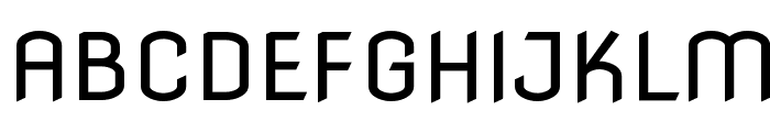 Nova Flat Font UPPERCASE