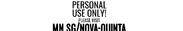 Nova Quinta PERSONAL USE Regular Font OTHER CHARS