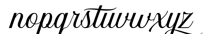 Nova Quinta PERSONAL USE Regular Font LOWERCASE