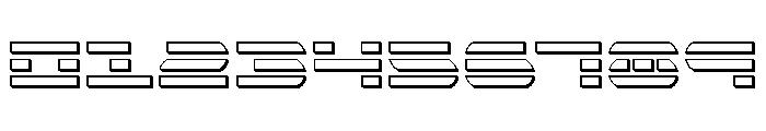 Nova Terra 3D Condensed Font OTHER CHARS