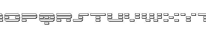 Nova Terra 3D Font UPPERCASE