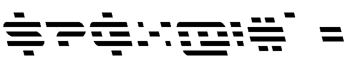 Nova Terra Condensed Leftalic Font OTHER CHARS