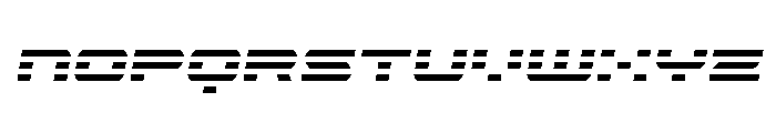 Nova Terra Condensed Semi-Ital Font LOWERCASE