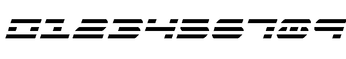 Nova Terra Condensed Super-Ita Font OTHER CHARS
