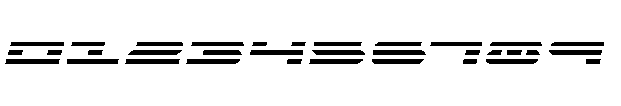 Nova Terra Expanded Italic Font OTHER CHARS