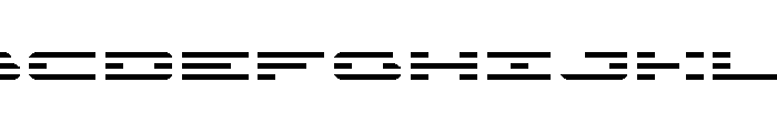 Nova Terra Expanded Font UPPERCASE