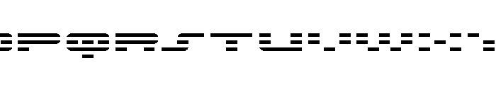 Nova Terra Expanded Font UPPERCASE