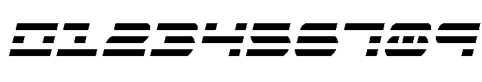 Nova Terra Narrow Italic Font OTHER CHARS