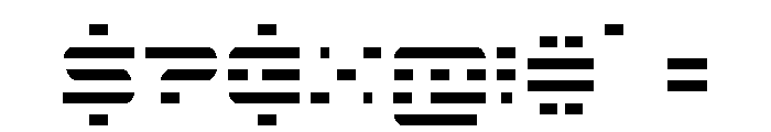 Nova Terra Narrow Font OTHER CHARS