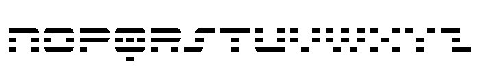 Nova Terra Narrow Font UPPERCASE