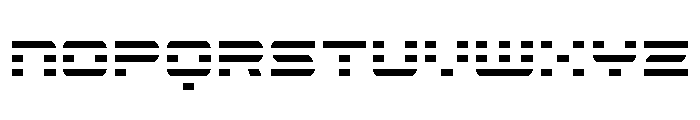 Nova Terra Narrow Font LOWERCASE