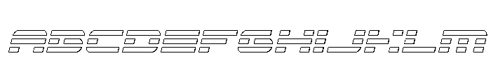 Nova Terra Outline CondensedIt FONT