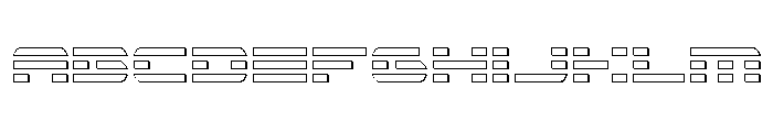 Nova Terra Outline Condensed FONT