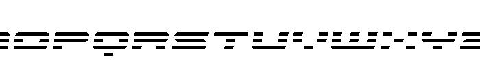 Nova Terra Semi-Italic Font LOWERCASE