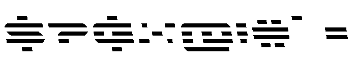 Nova Terra Semi-Leftalic Font OTHER CHARS