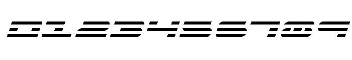 Nova Terra Super-Italic Font OTHER CHARS