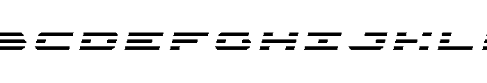 Nova Terra Title Italic Font UPPERCASE