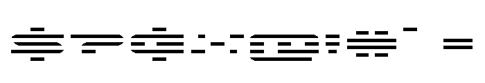 Nova Terra Wide Font OTHER CHARS
