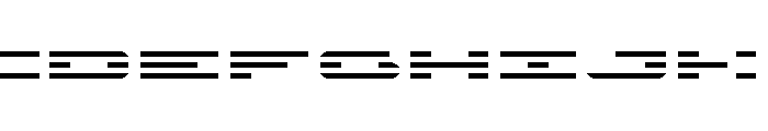 Nova Terra Wide Font UPPERCASE