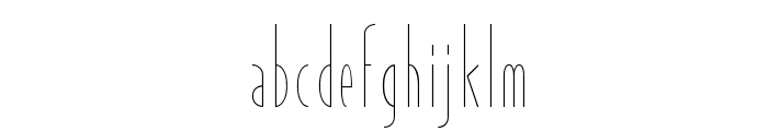 November Sky Demo Light Font LOWERCASE