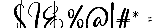November1 Font OTHER CHARS