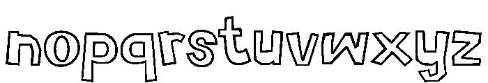 Noviso Font LOWERCASE