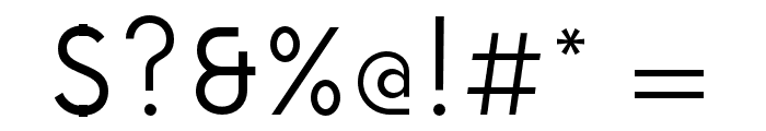 NowAlt-Regular Font OTHER CHARS