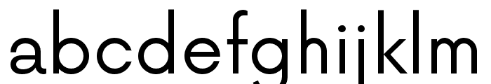 NowAlt-Regular Font LOWERCASE