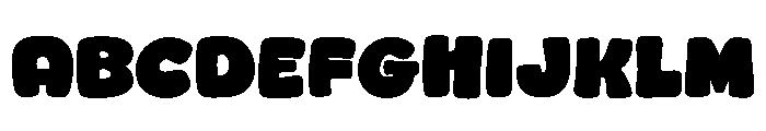 Nowster Cute Font UPPERCASE