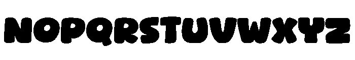 Nowster Cute Font UPPERCASE