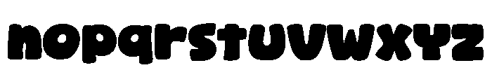 Nowster Cute Font LOWERCASE
