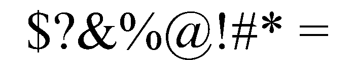 Nom Na Tong Font OTHER CHARS