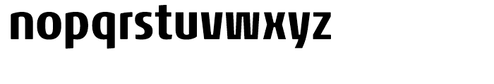 Noa Condensed Bold Font LOWERCASE