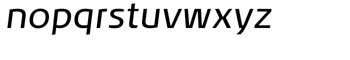 Noa Oblique Font LOWERCASE