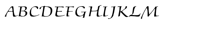 Noris Script Regular Font UPPERCASE