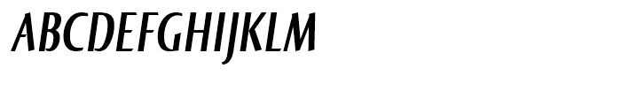 Norma Compressed Bold Italic Font UPPERCASE